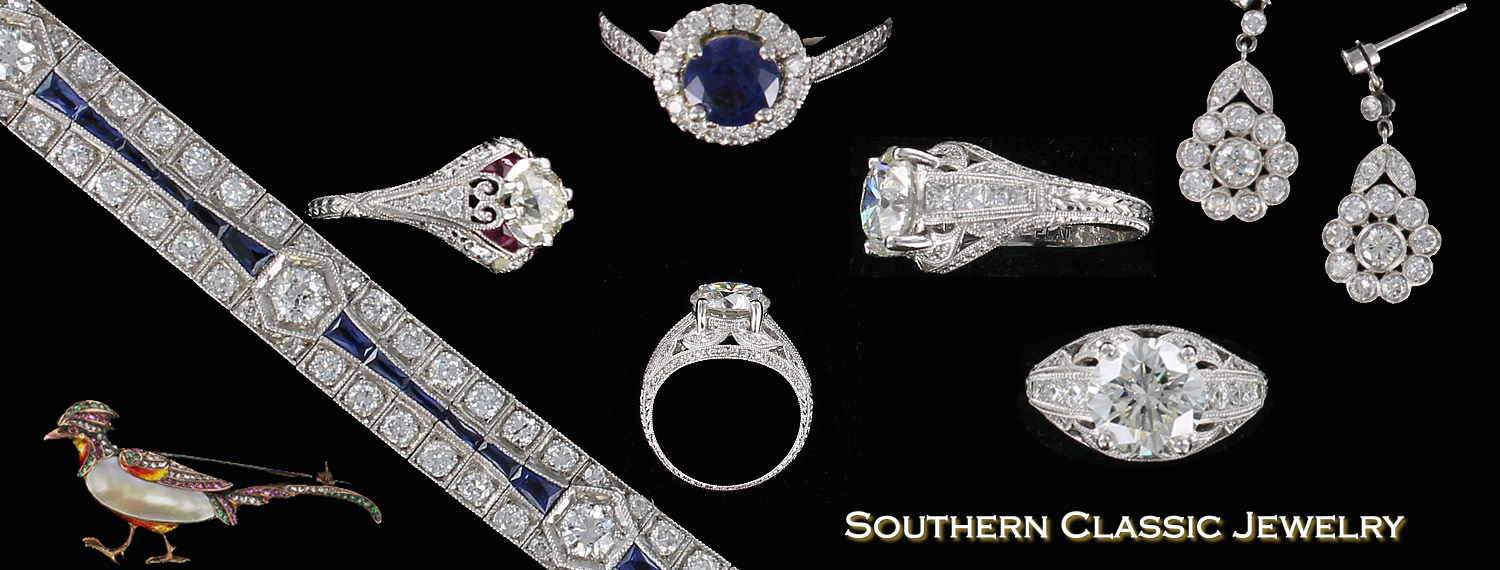 Southern Classic Antique and Estate Jewelry, Your Antique and Estate Jewelry online shopping destination with a permanent show room in the heart of AmericasMart. Find the perfect gift for that special someone, today
